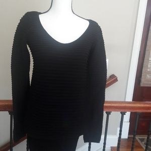 Black stretchy BCBG dress